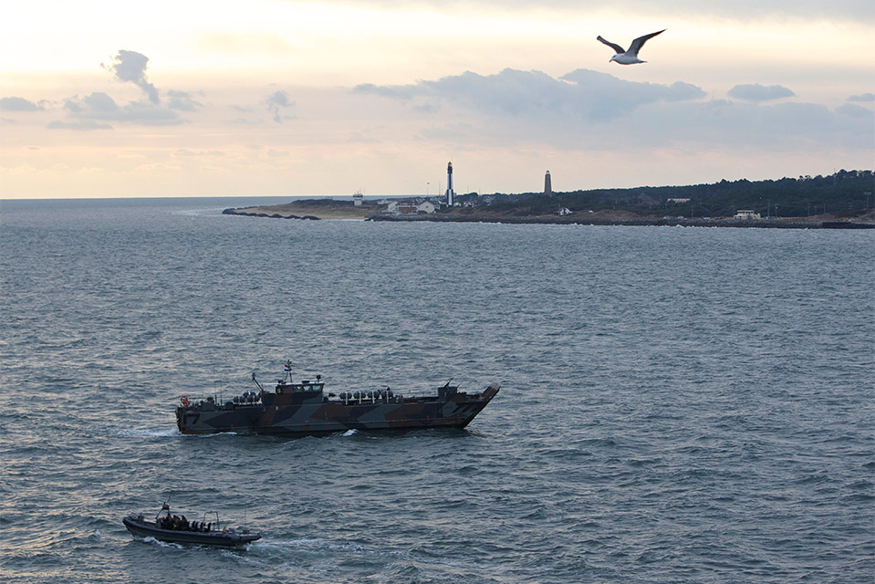 Maritiem multitasken Opereren op de grens van zee en land