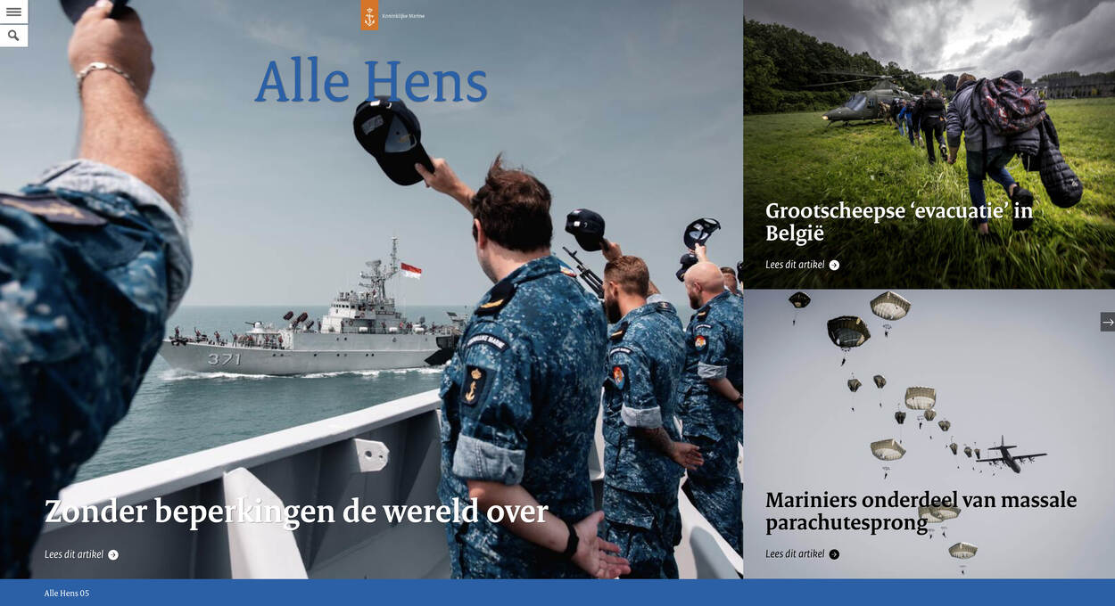 nieuwsbrief foto met uitgelichte artikelen