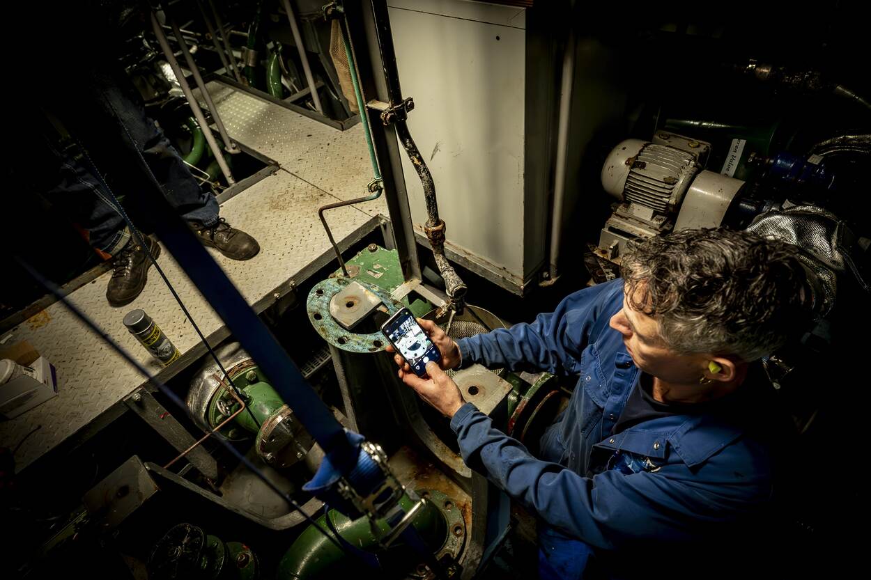 Onderdelen van de Van Speijk die aan vervanging toe zijn.