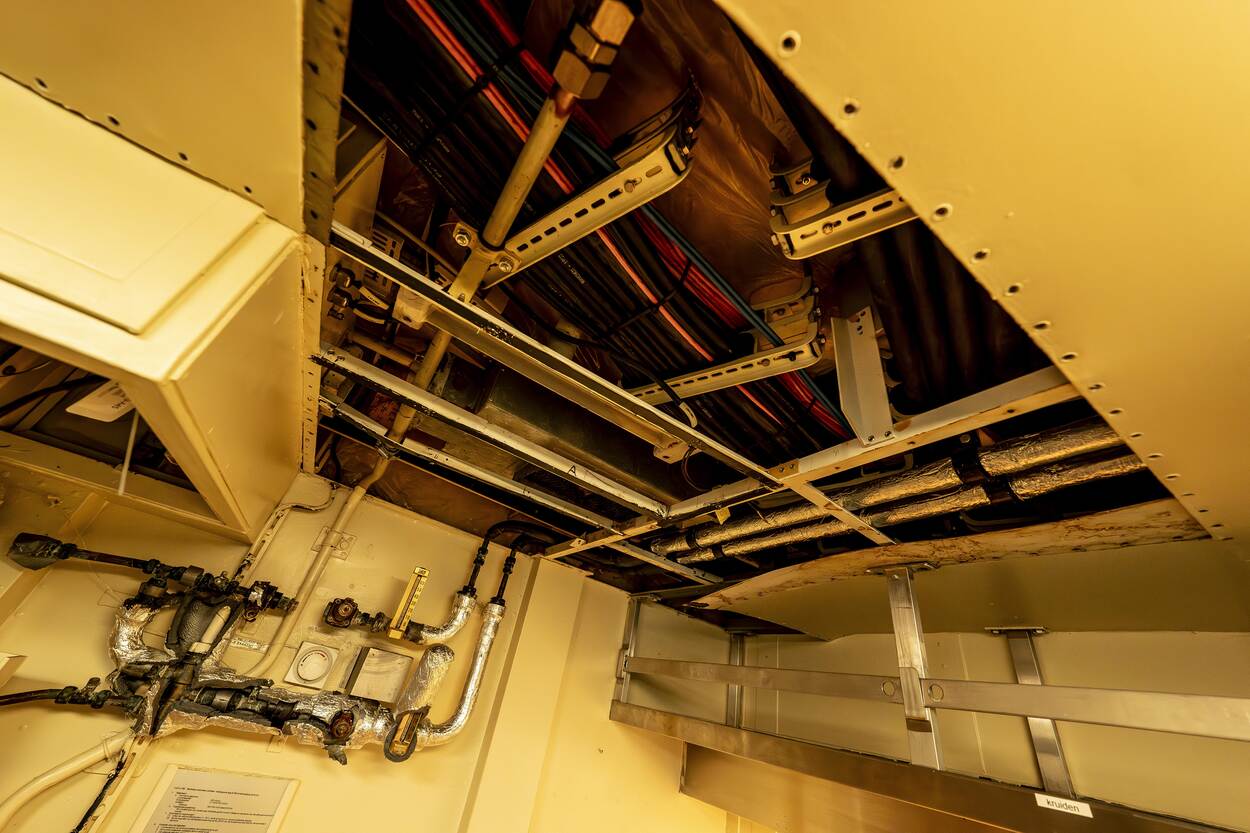 Onderdelen van de Van Speijk die aan vervanging toe zijn.