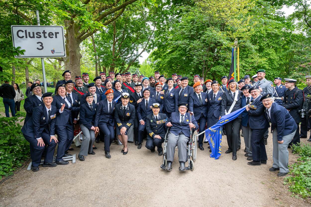 De groep van Ex-act bijeen voor vertrek.