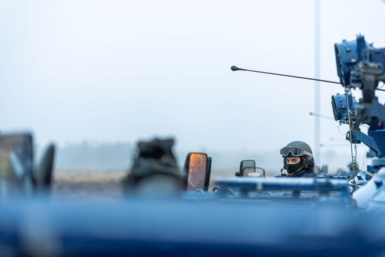 Marechaussee in YPR.