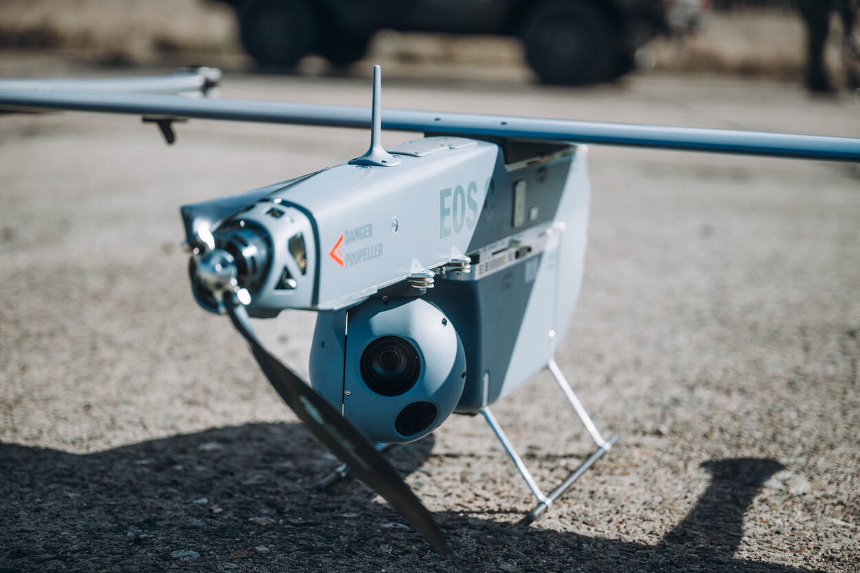 Foto van de EOS C VTOL