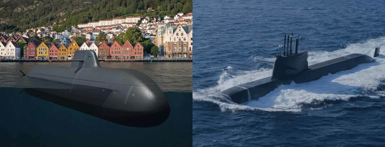 Een van de mogelijke onderzeeboten voor de Canadese marine.