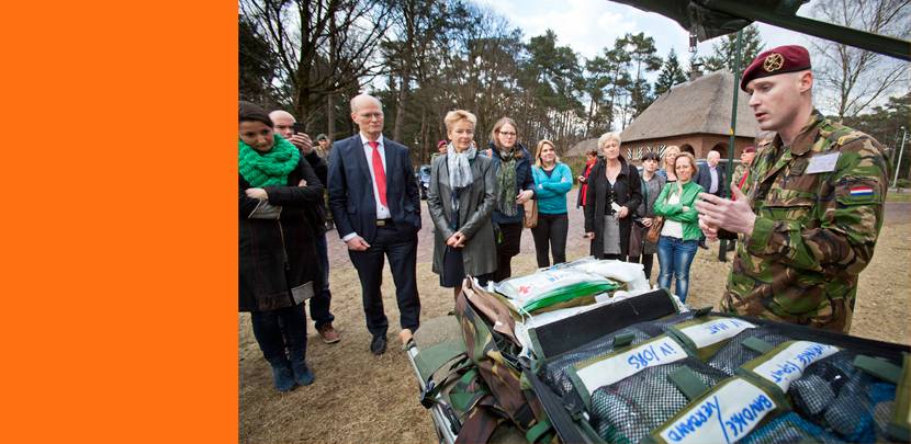 Landmachters gaan samenwerken met ziekenhuizen