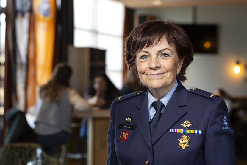 Portret van geïnterviewde Sylvia Babusch.