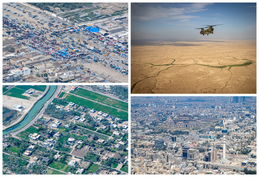Landschapfoto’s in Irak.