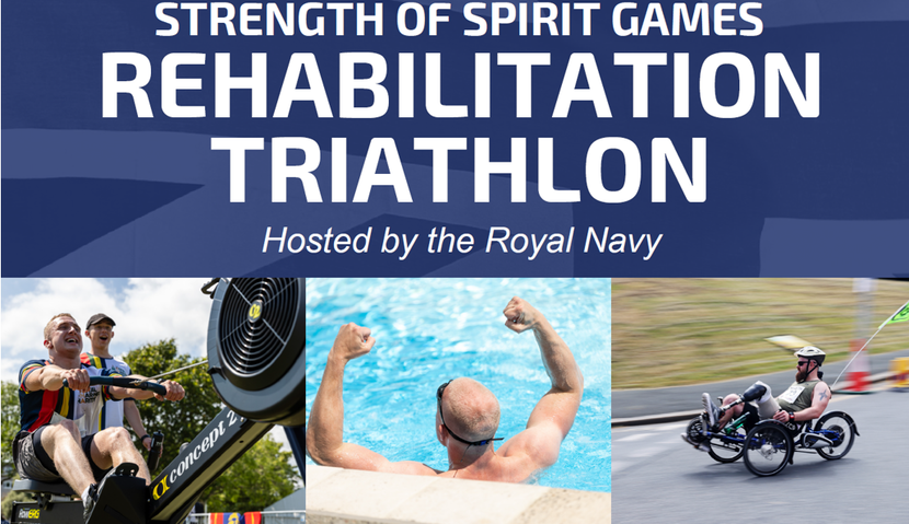 De aankondigingsposter van de marathon.