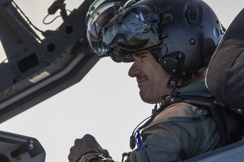 verscheidene portretten van vliegers.