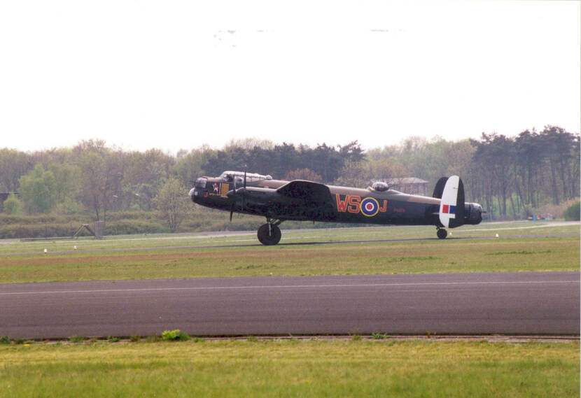 Britse bommenwerper Avro Lancaster.