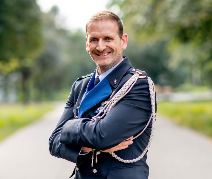 Kolonel Edwin Noordzij.