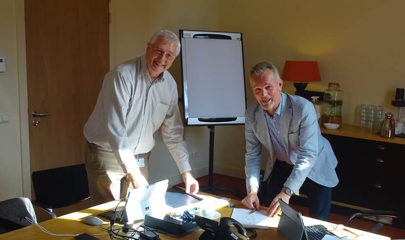 Migratie munitieketen voltooid na ondertekeningen.