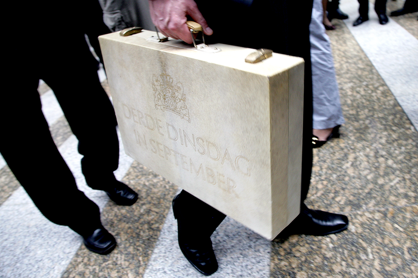 Het koffertje op Prinsjesdag