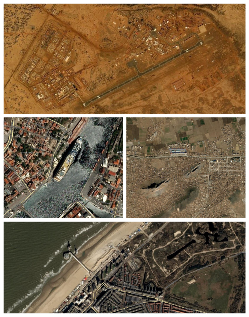 Er zijn veel verschillende systemen voor de militaire variant van Google Maps.