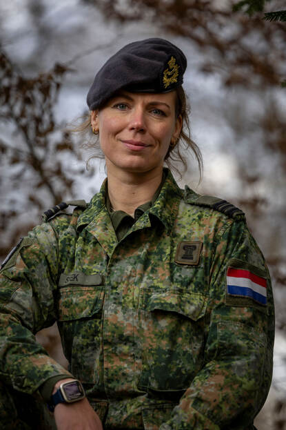 Majoor Marie-José Spek overleefde 21 dagen in de Noorse natuur.