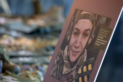 Een aantal foto’s van de tentoonstelling