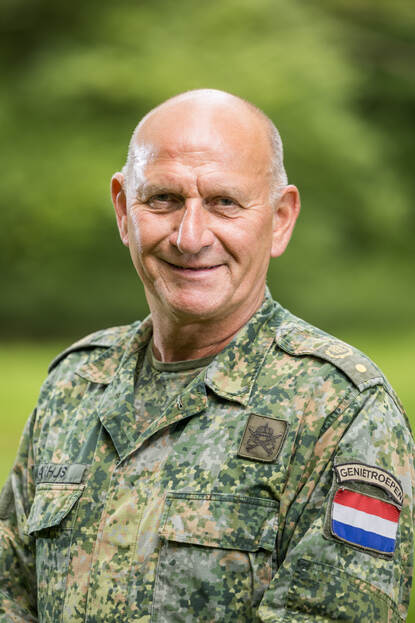 KMS-adjudant Ben Laarhuis.