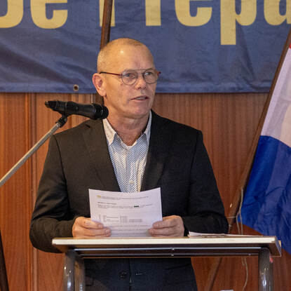 Portret van kapitein b.d. Pim Schijven.