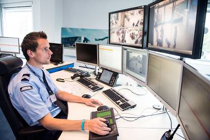 Slimmer camera's Schiphol