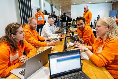 JIVC bouwt militair hoofdkwartier in 24 uur