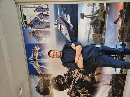 Testcoördinator Joris van het Commando Materieel en IT (COMMIT).